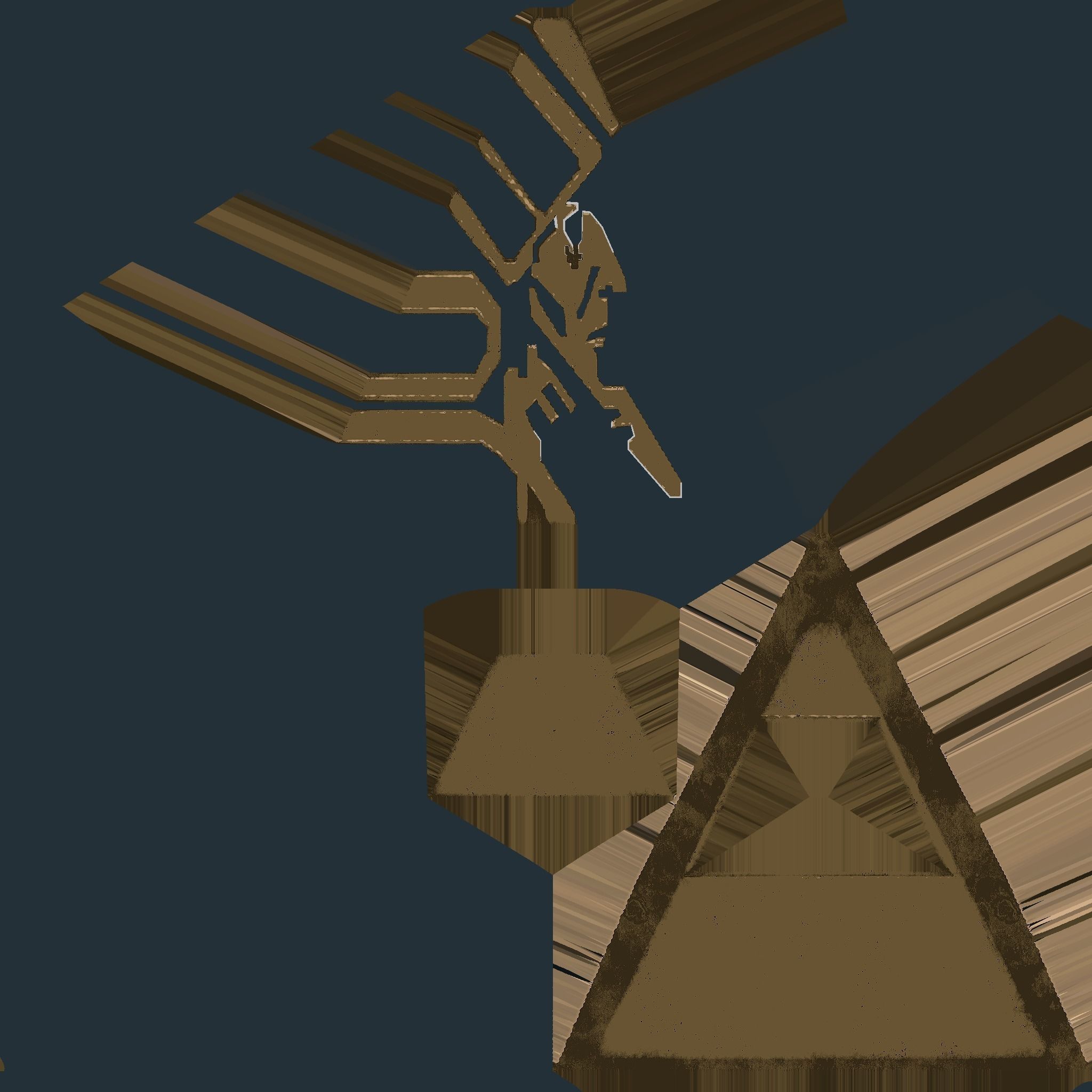 Granum Crowns 3D print model_29