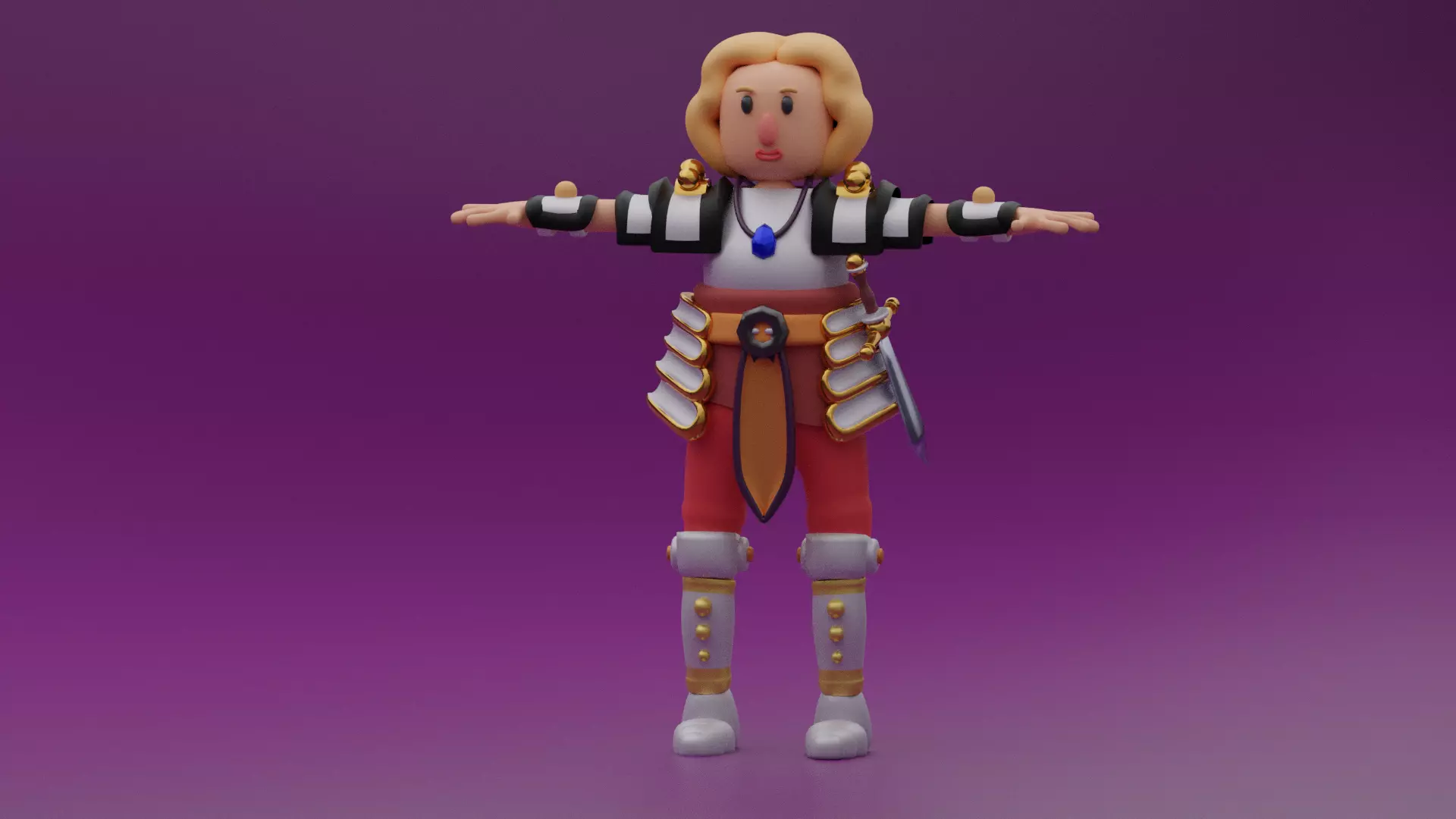 TOOKING Character Low-poly 3D model