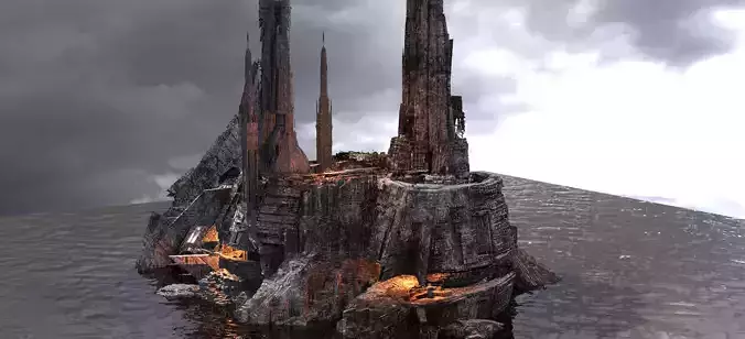 Snow fortress Mountain facility