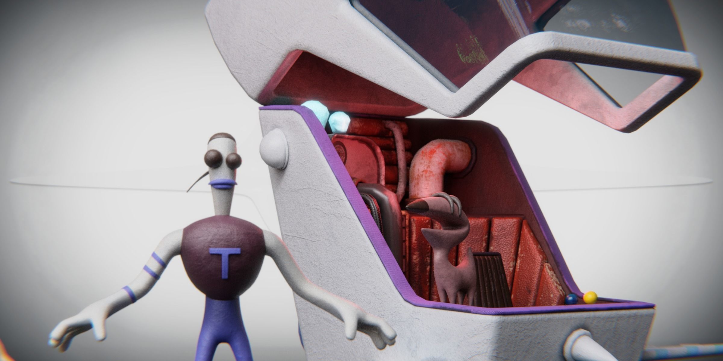 Neverhood and Armikrog character bundle Low-poly 3D model_2