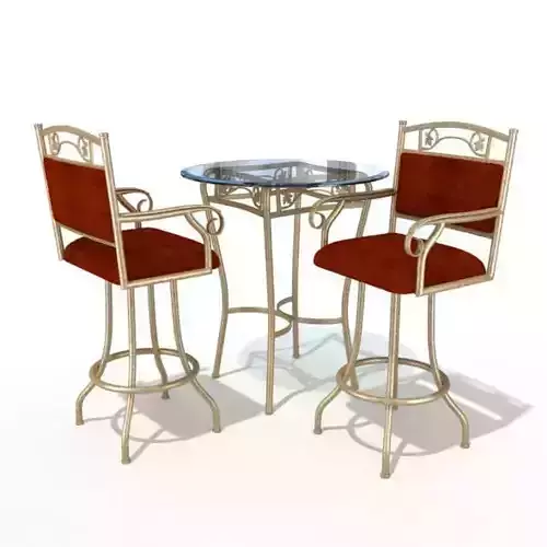 Bar Table Chair Set