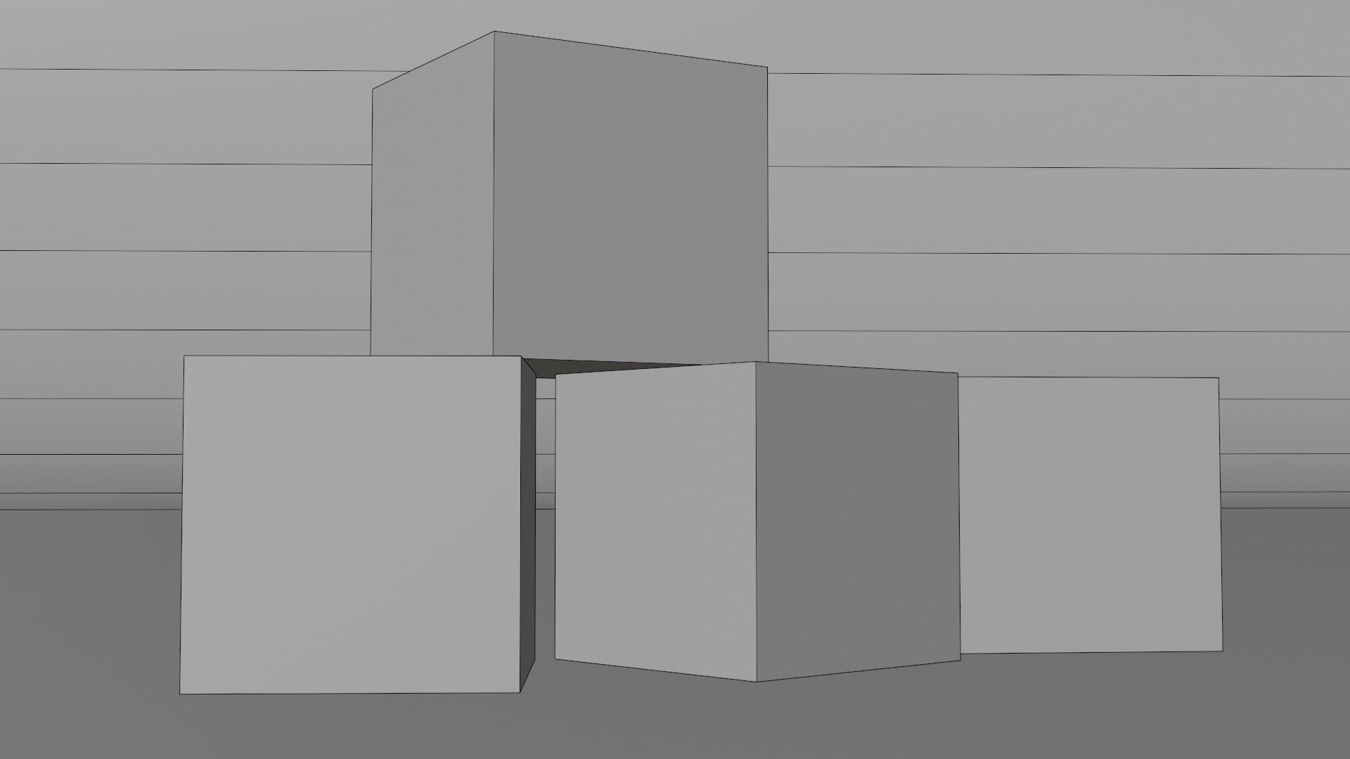 Crate Simple Free low-poly 3D model_4