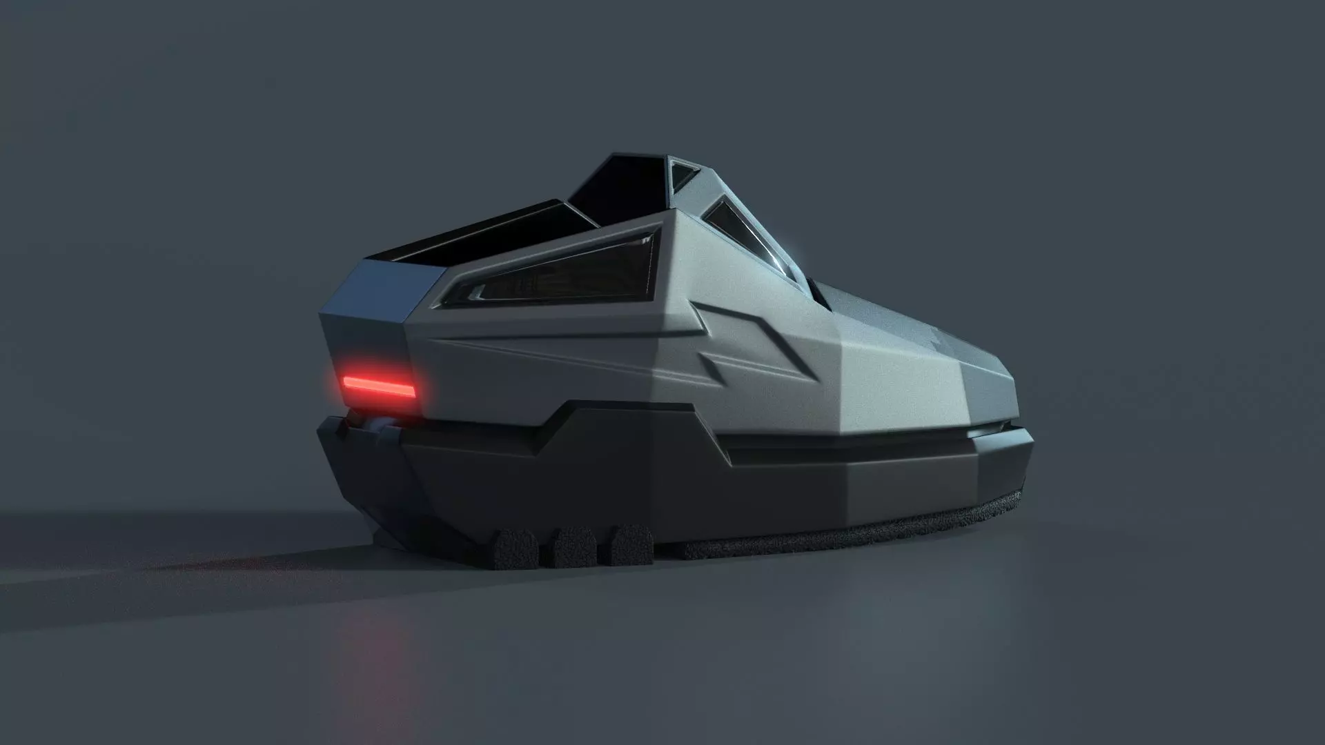 Tesla Cybertruck shoe 3D model
