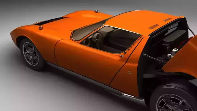 Italian Super Car with V12 Engine