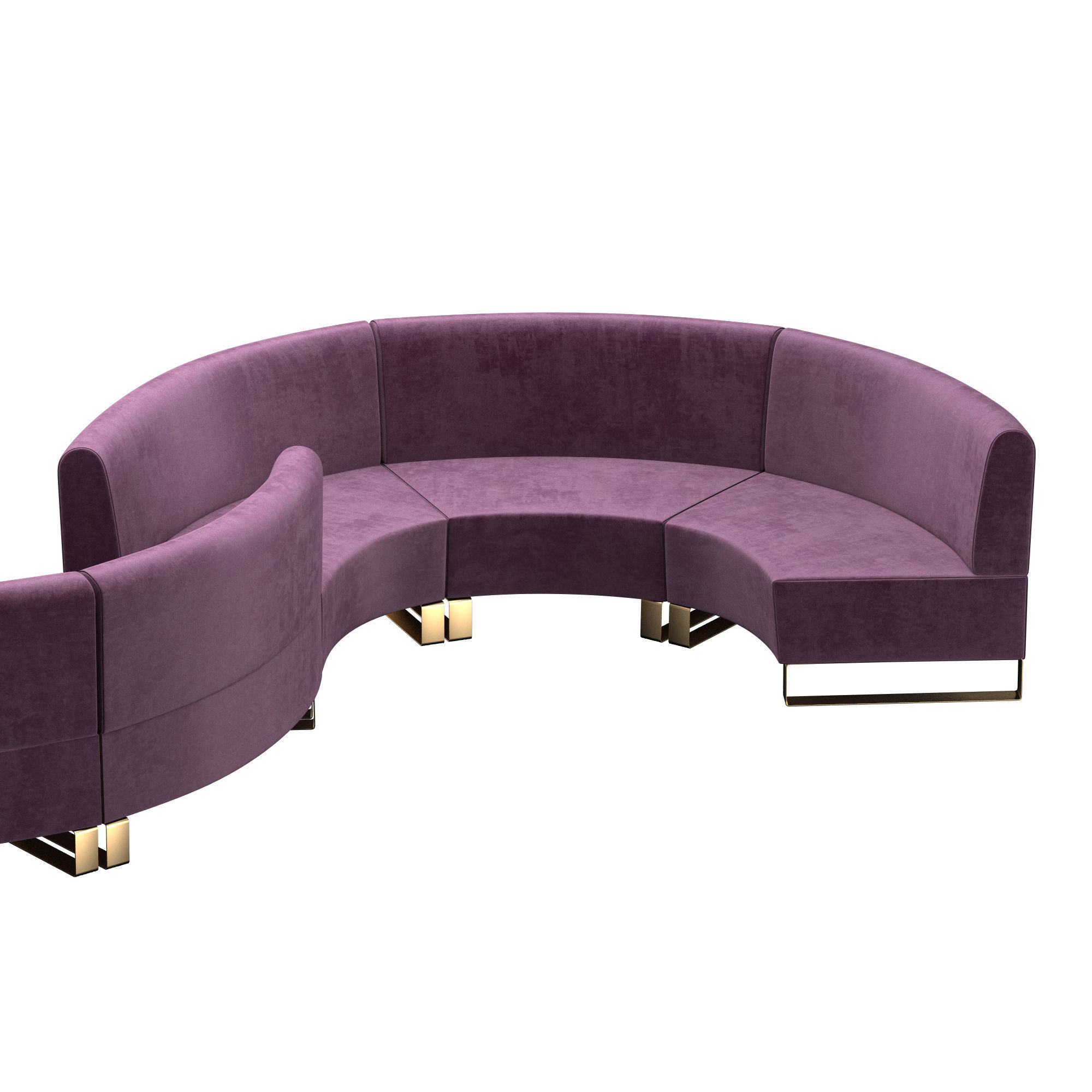 DRIFT MODULAR SOFA 3D model_4