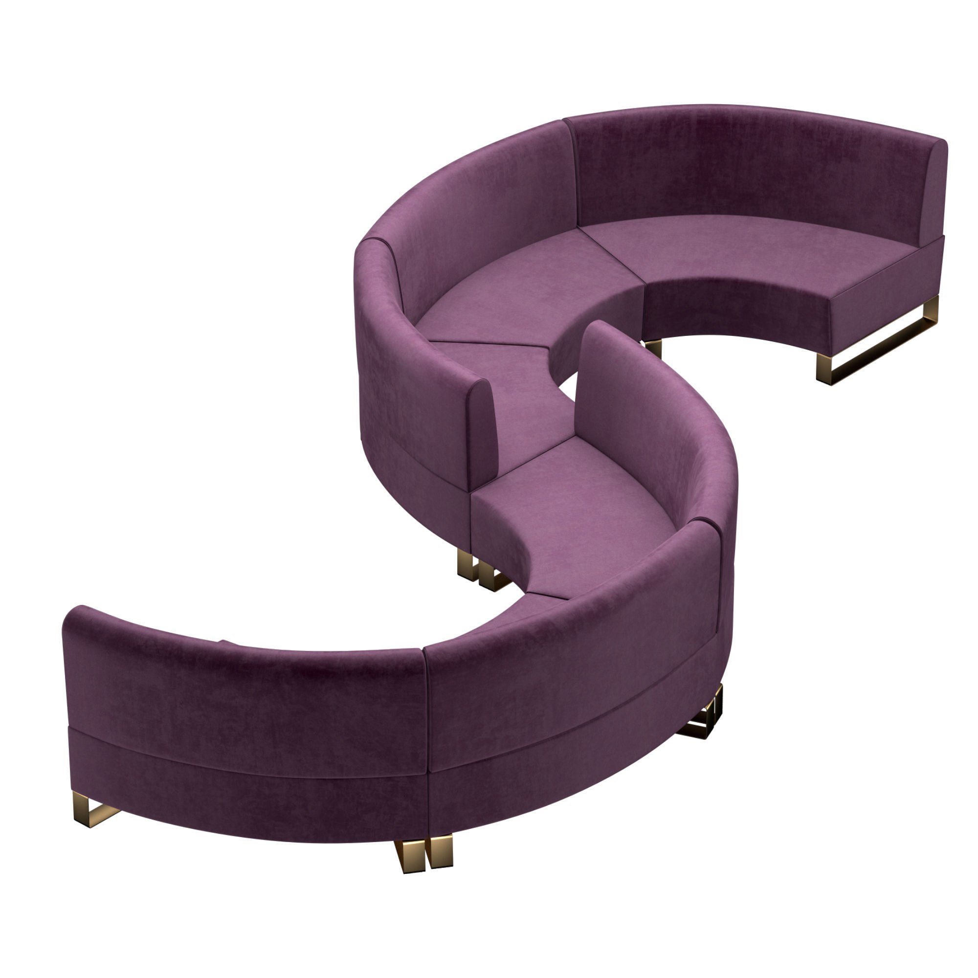 DRIFT MODULAR SOFA 3D model_1