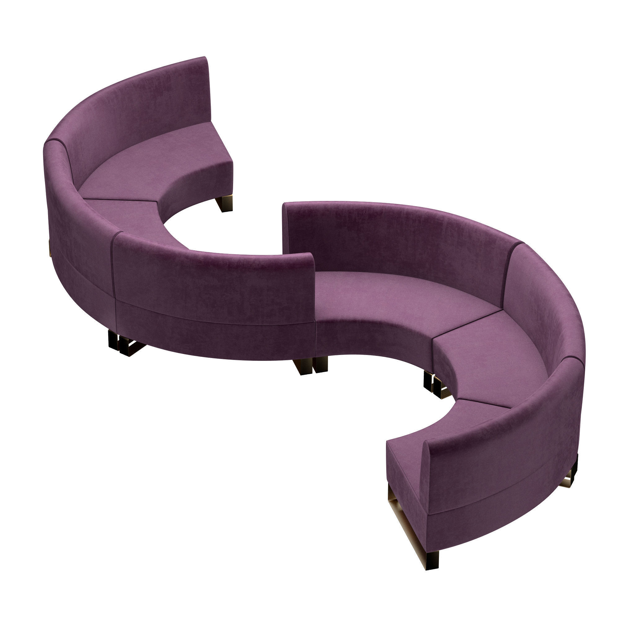 DRIFT MODULAR SOFA 3D model_3