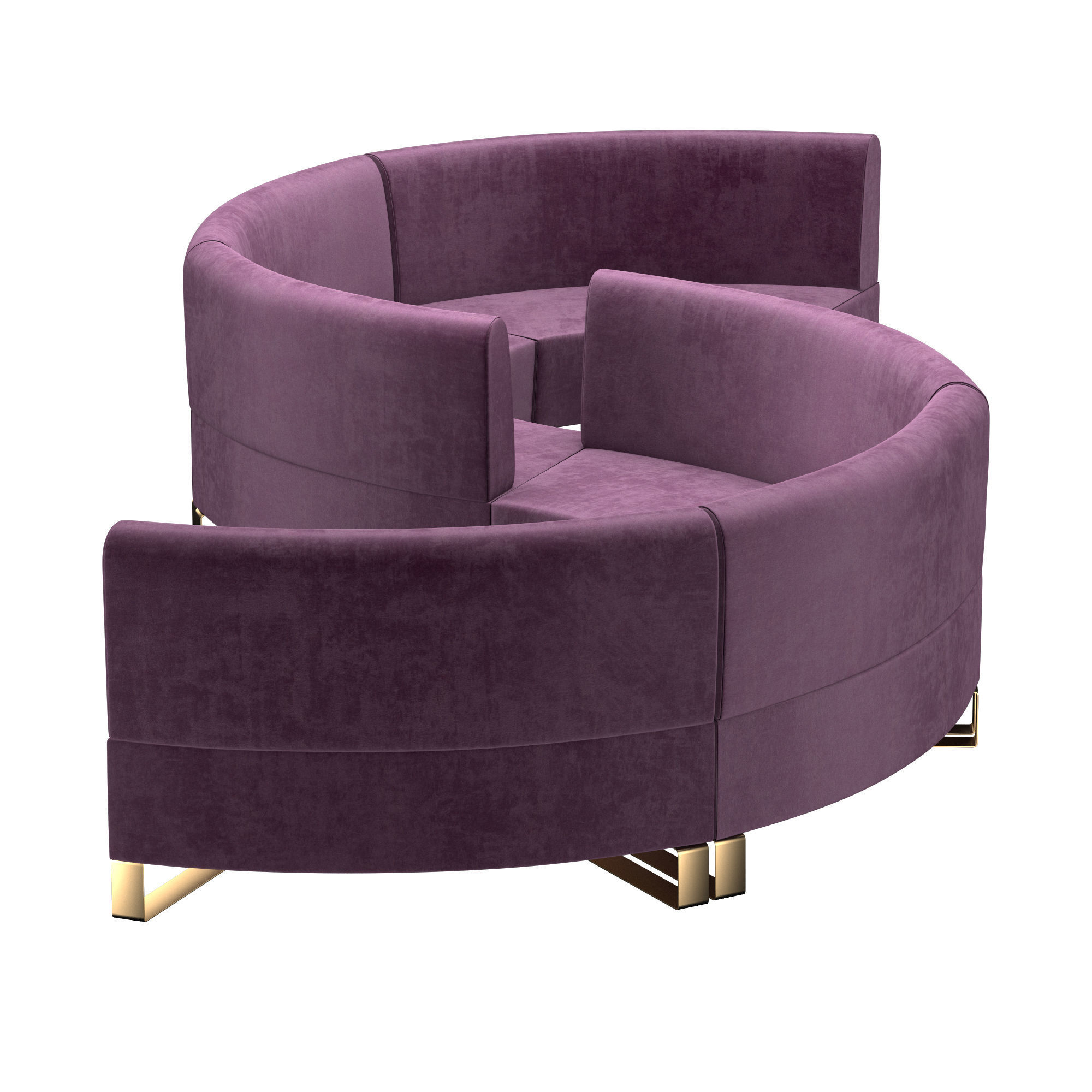 DRIFT MODULAR SOFA 3D model_2