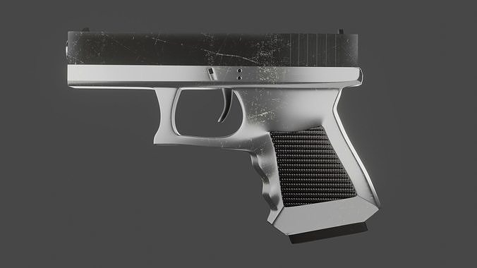 Glock 19 Gen 3 For FPS Games Low-poly 3D model