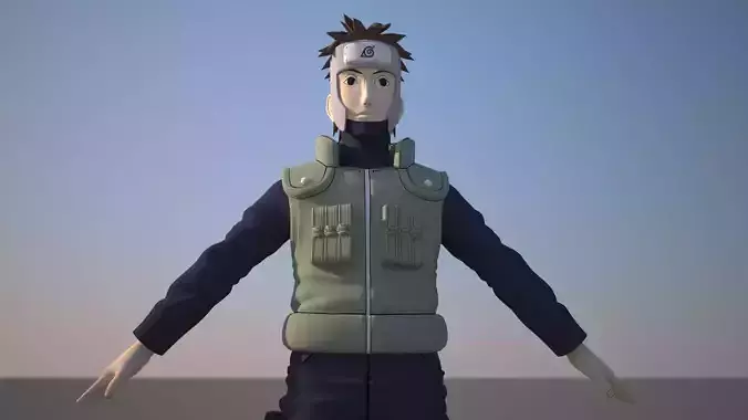 Yamato naruto character in sky