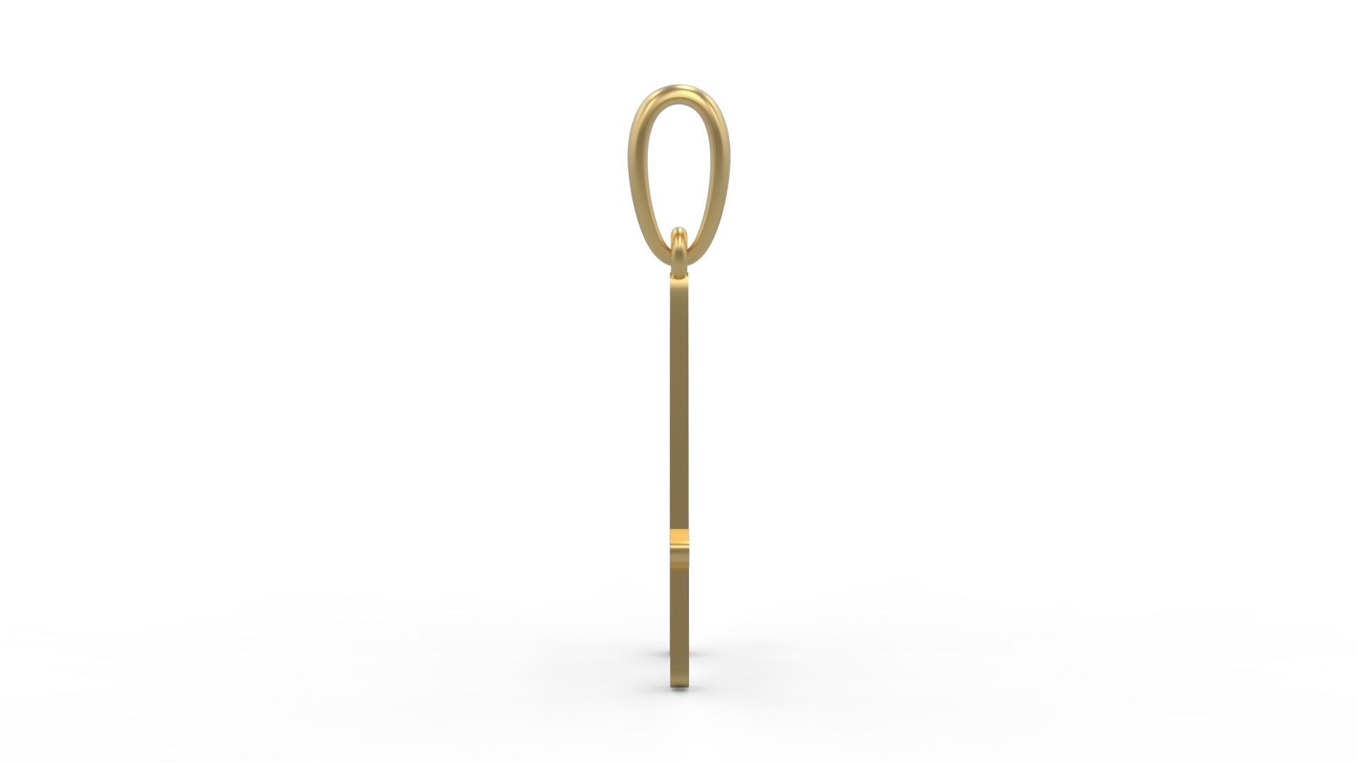 Initial Letters Pendant AnnaBee A 3D print model_2