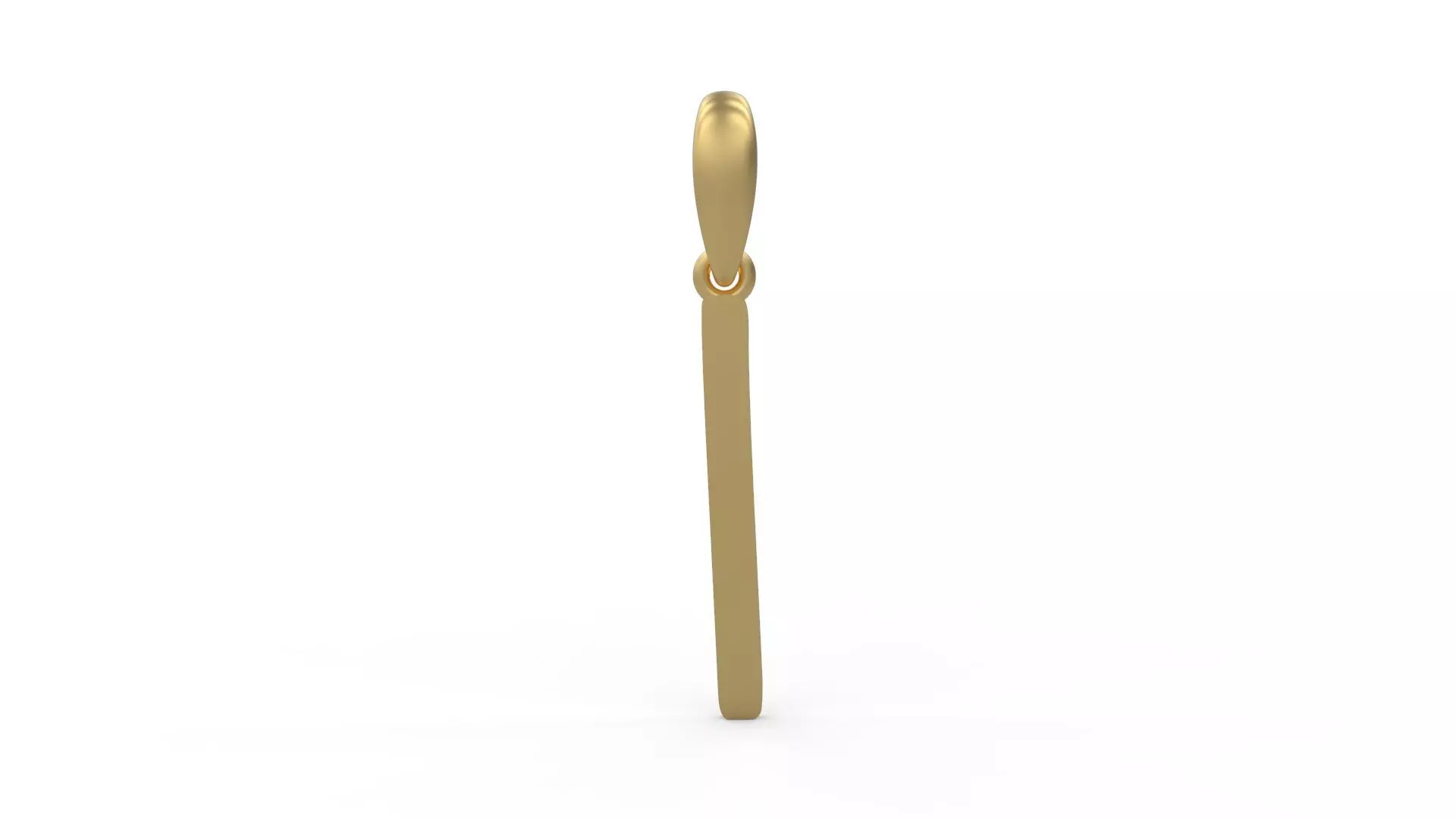 Initial Letters Pendant AnnaBee I 3D print model_0