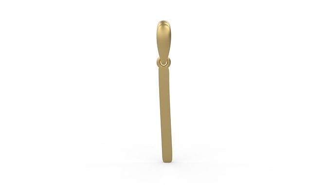 Initial Letters Pendant AnnaBee I 3D print model