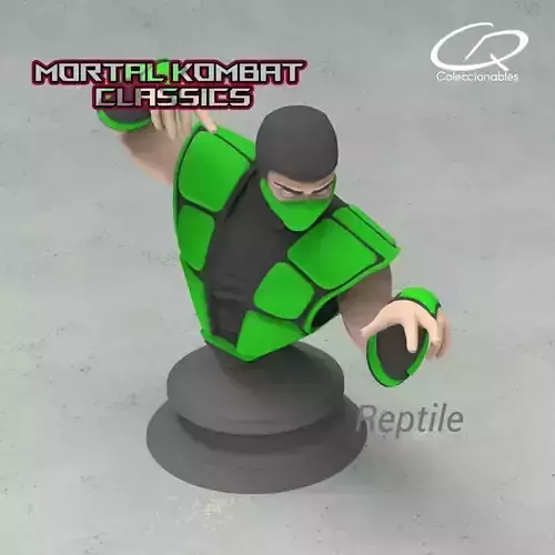 Mortal Kombat Classics - Reptile - Subzero 3D print model