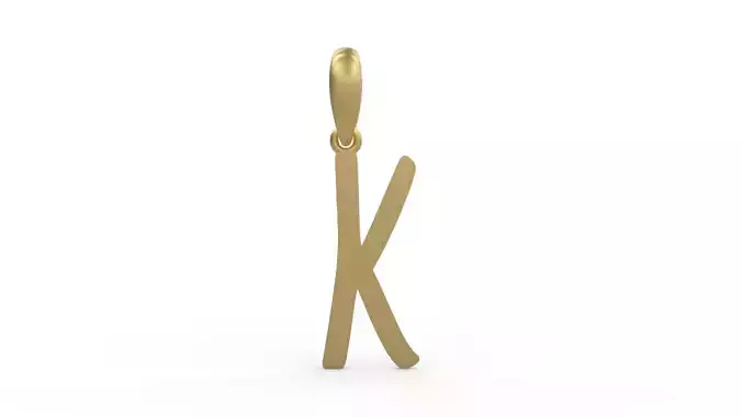 Initial Letters Pendant AnnaBee K