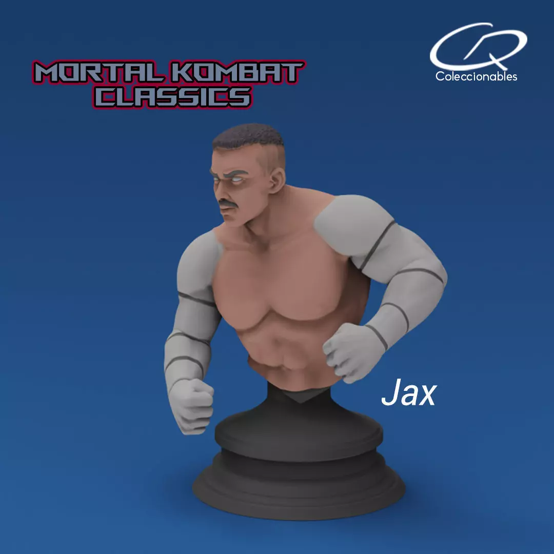 Mortal Kombat Classics - Jax 3D print model