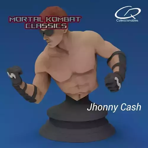 Mortal Kombat Classics - Jhonny Cage 3D print model