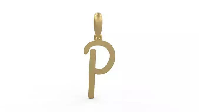 Initial Letters Pendant AnnaBee P
