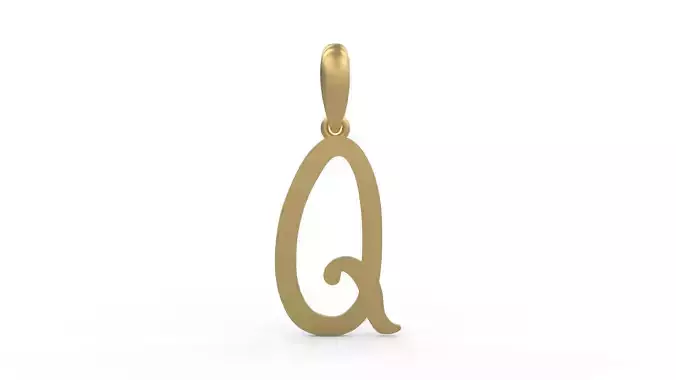 Initial Letters Pendant AnnaBee Q