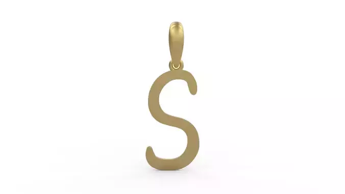 Initial Letters Pendant AnnaBee S