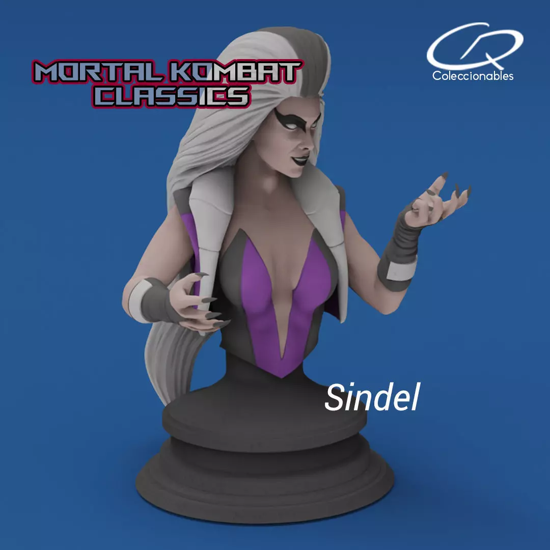 Mortal kombat Classics - Sindel 3D print model_0