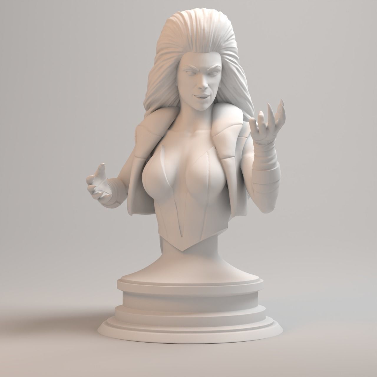 Mortal kombat Classics - Sindel 3D print model_6