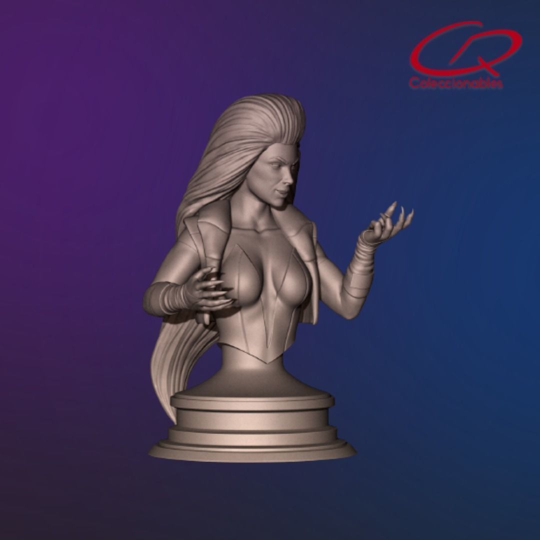 Mortal kombat Classics - Sindel 3D print model_10