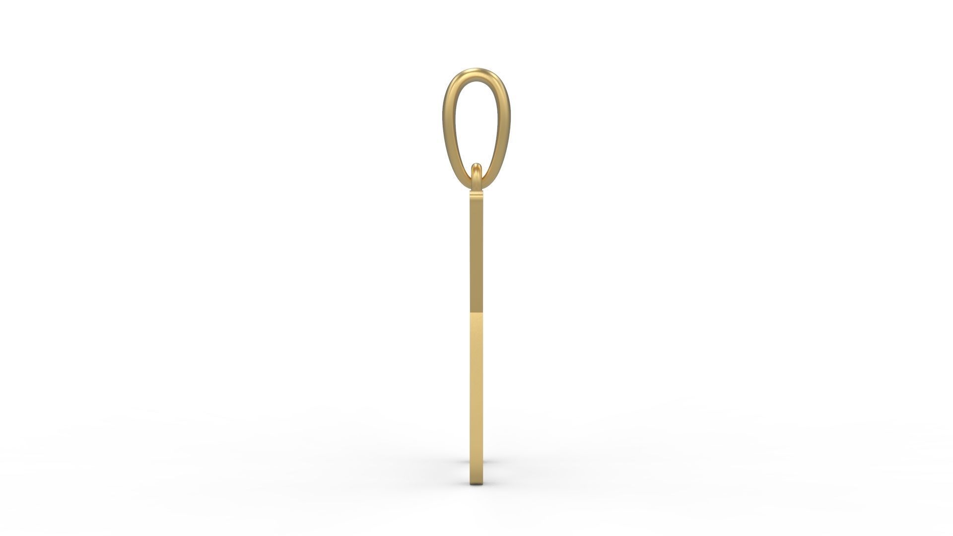 Initial Letters Pendant AnnaBee X 3D print model_2