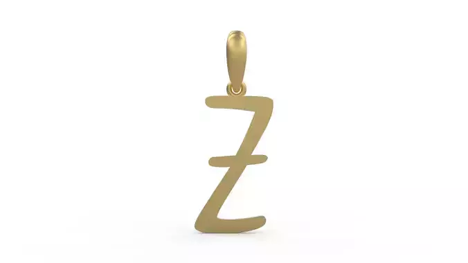 Initial Letters Pendant AnnaBee Z