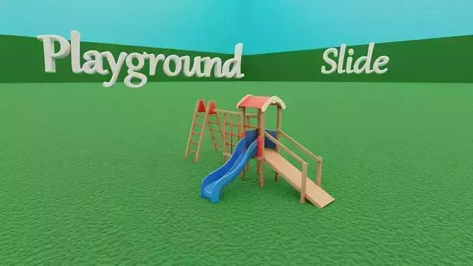 Outdoor Playground - Slide