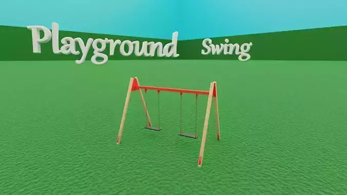 Outdoor Playground - Swing