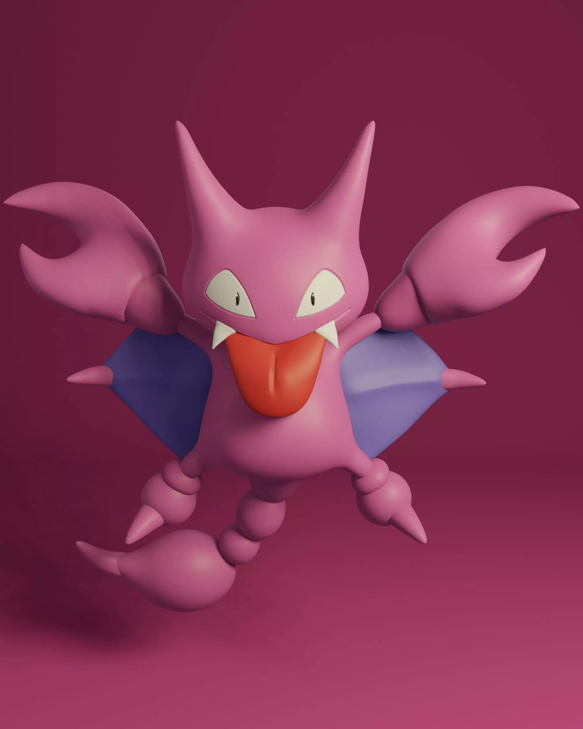 Pokemon gligar 3D print model_0