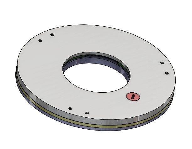 3DP3BLROD60A mechanical shutter Iris mechanism diaphragm diy 3D print model_9