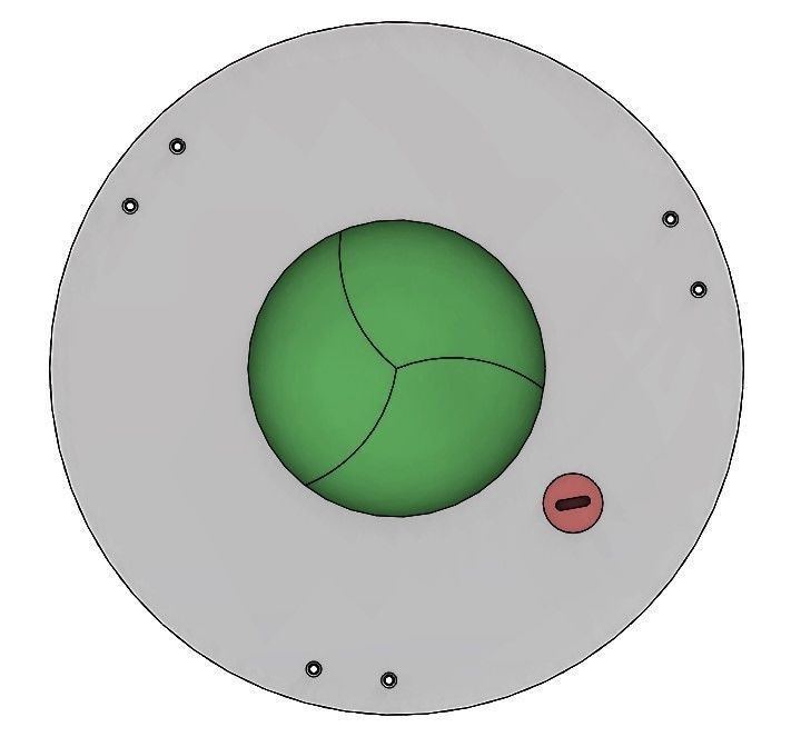 3DP3BLROD60A mechanical shutter Iris mechanism diaphragm diy 3D print model_13