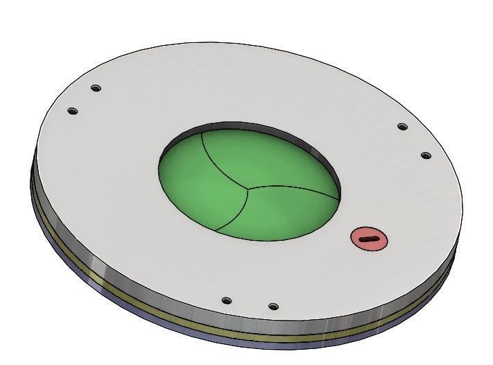 3DP3BLROD60A mechanical shutter Iris mechanism diaphragm diy 3D print model_16