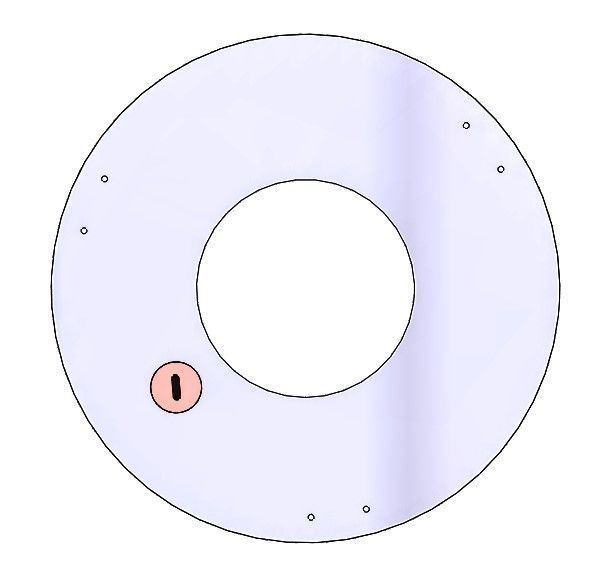 3DP3BLROD60A mechanical shutter Iris mechanism diaphragm diy 3D print model_8