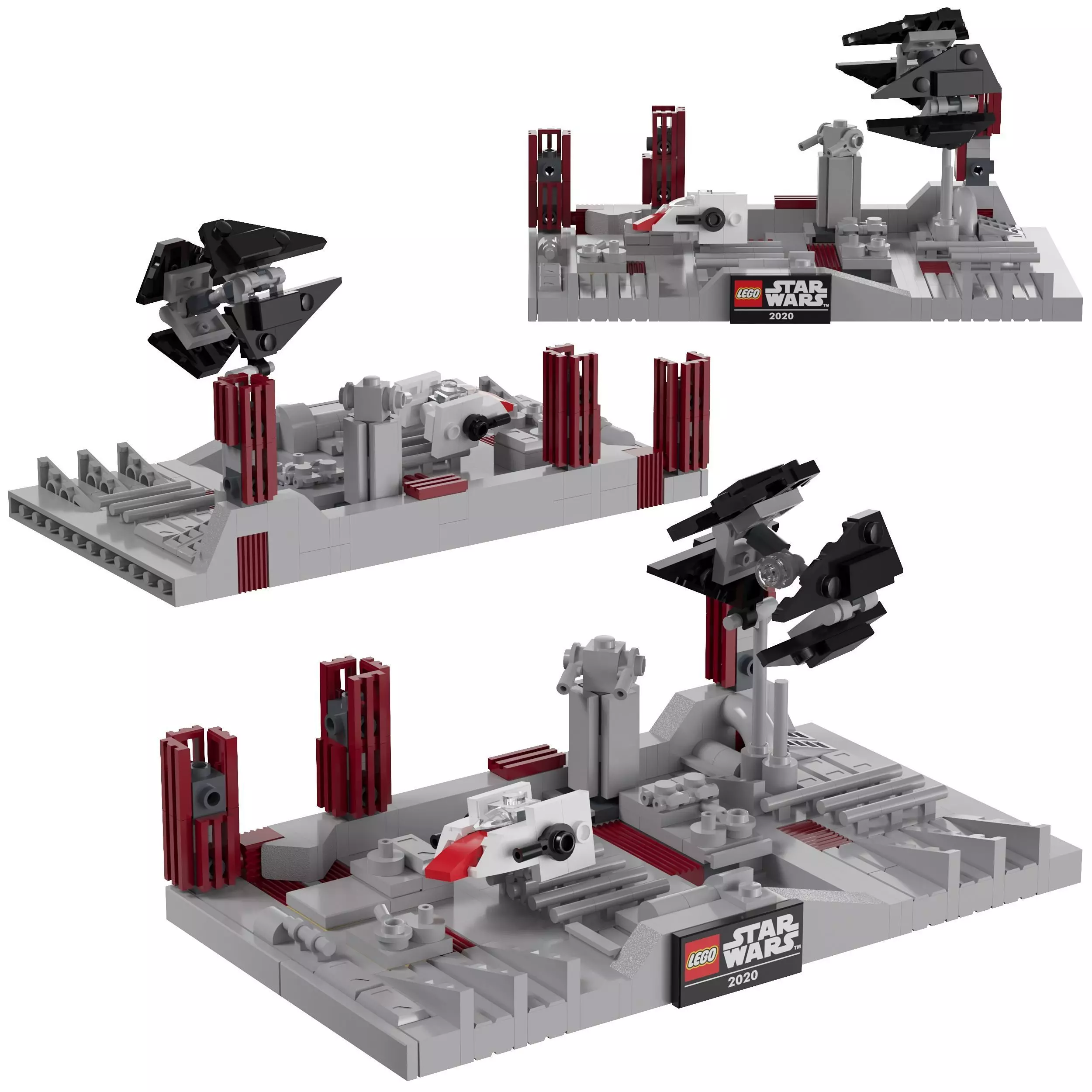 Lego - 40407 Death Star II Battle 3D model