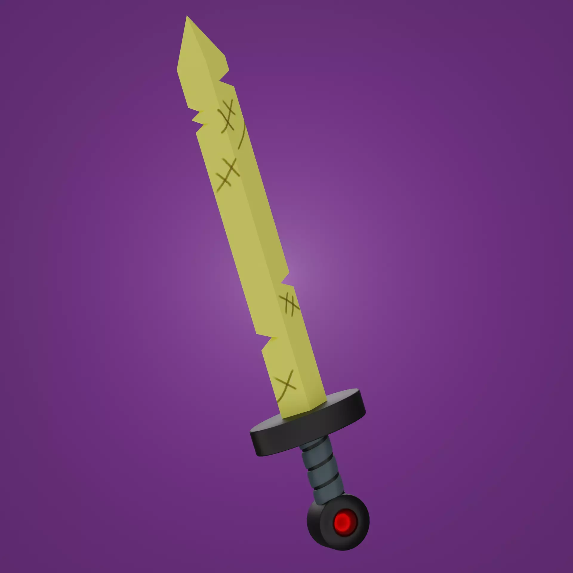 Finns sword from Adventure Time 3D model