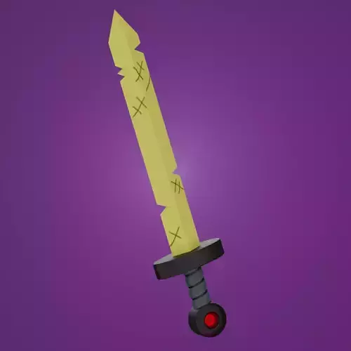 Finns sword from Adventure Time 3D model