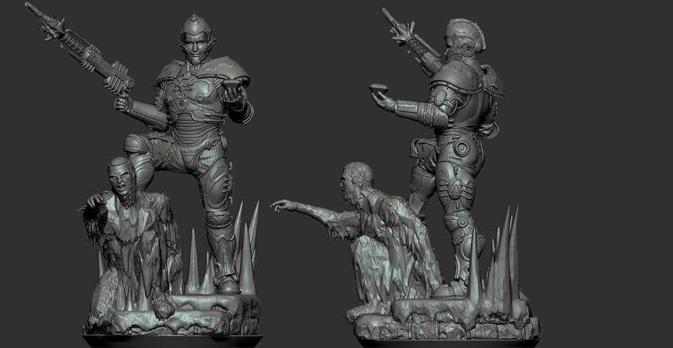 Mr Freeze Batman and Robin 3D print model_10