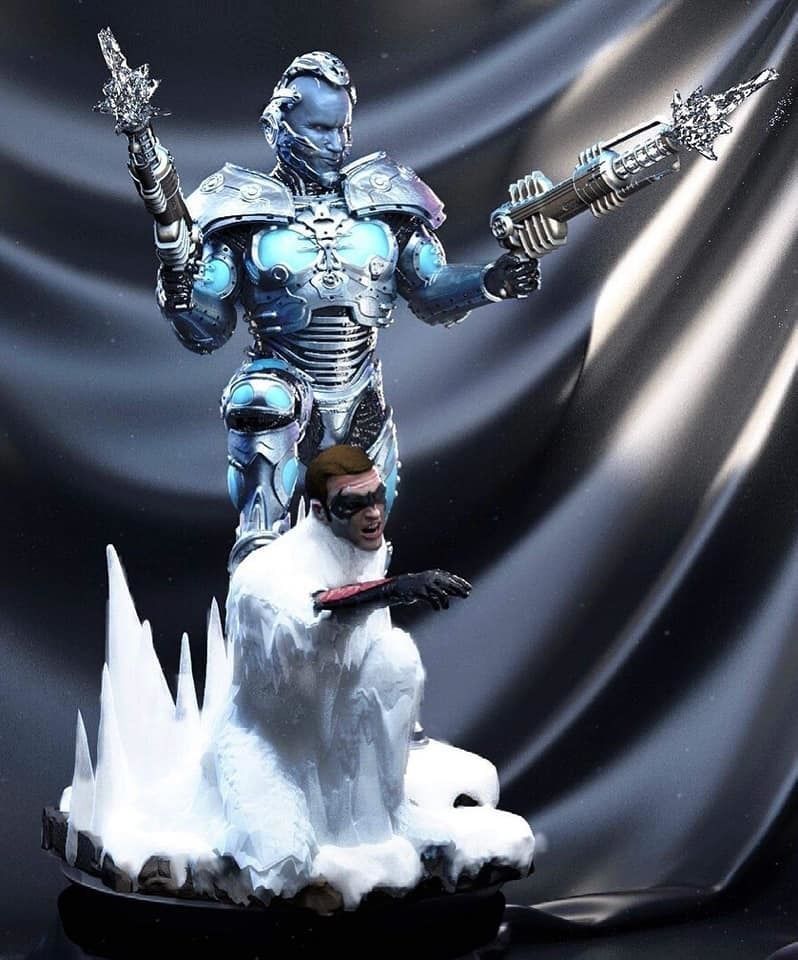 Mr Freeze Batman and Robin 3D print model_3