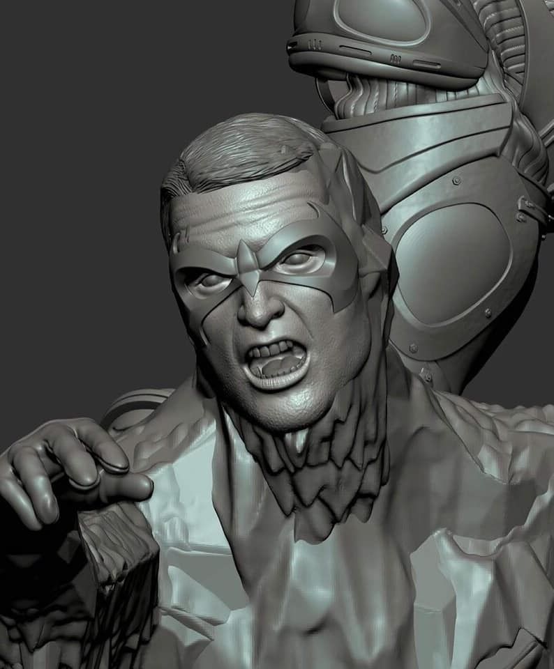 Mr Freeze Batman and Robin 3D print model_13