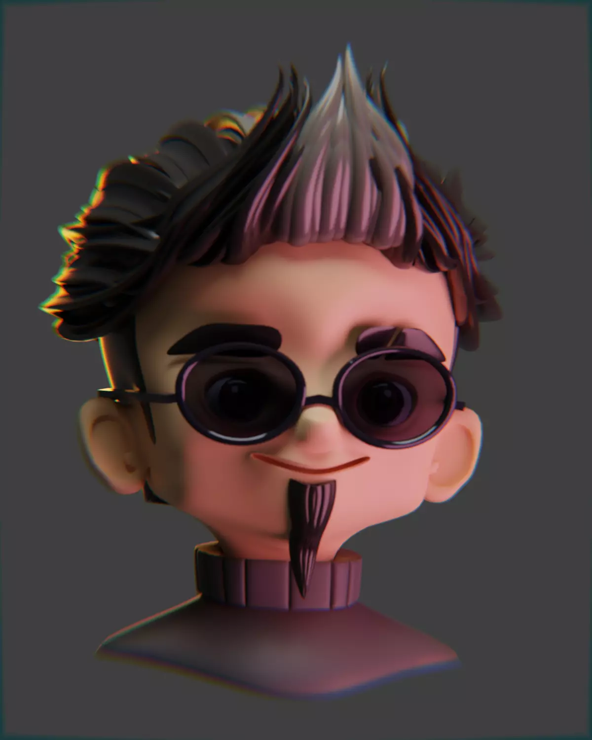 Si Boy 3D model_0