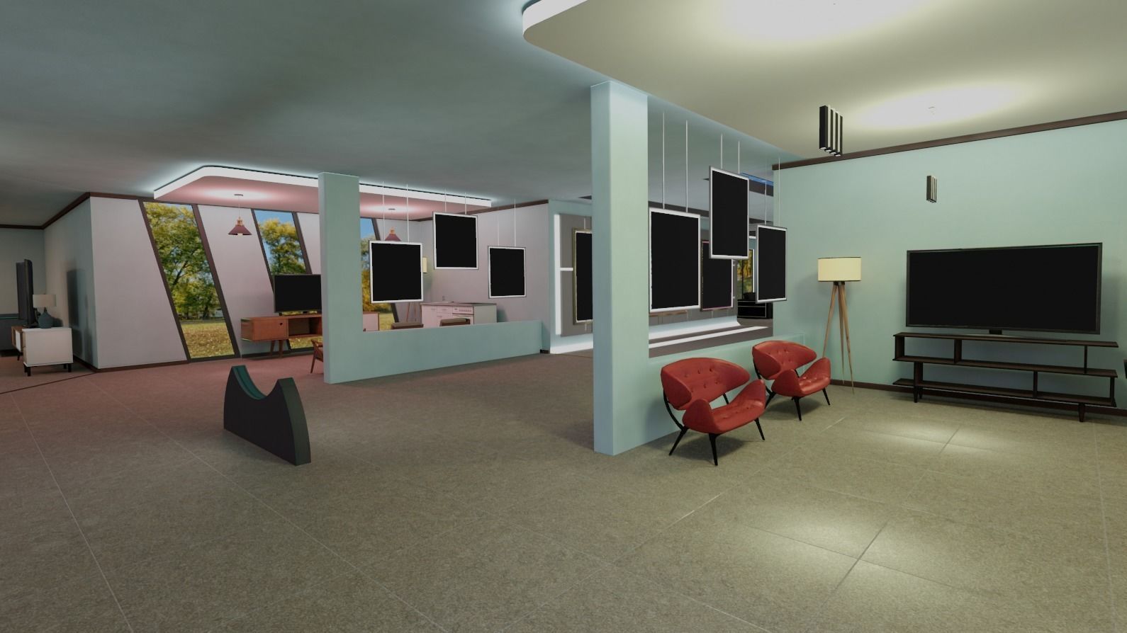 Photography Scenario Baked VR AR Ready Low-poly 3D model_2