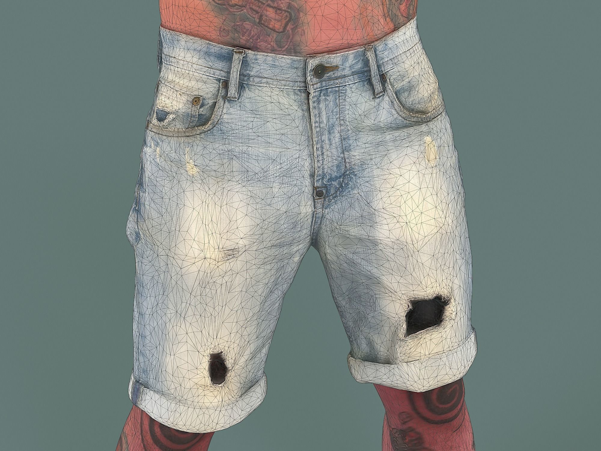 Tattooed Bully 3D model_10