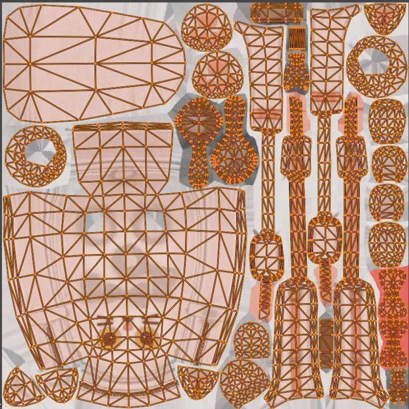 Bag 3x Silly Kitten Backpack 3D model_5