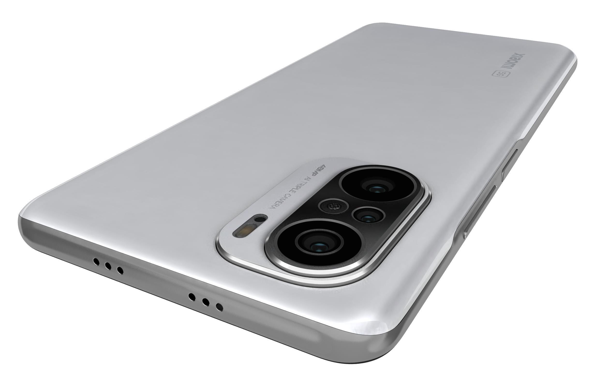 Xiaomi Mi 11X Lunar White 3D model_15