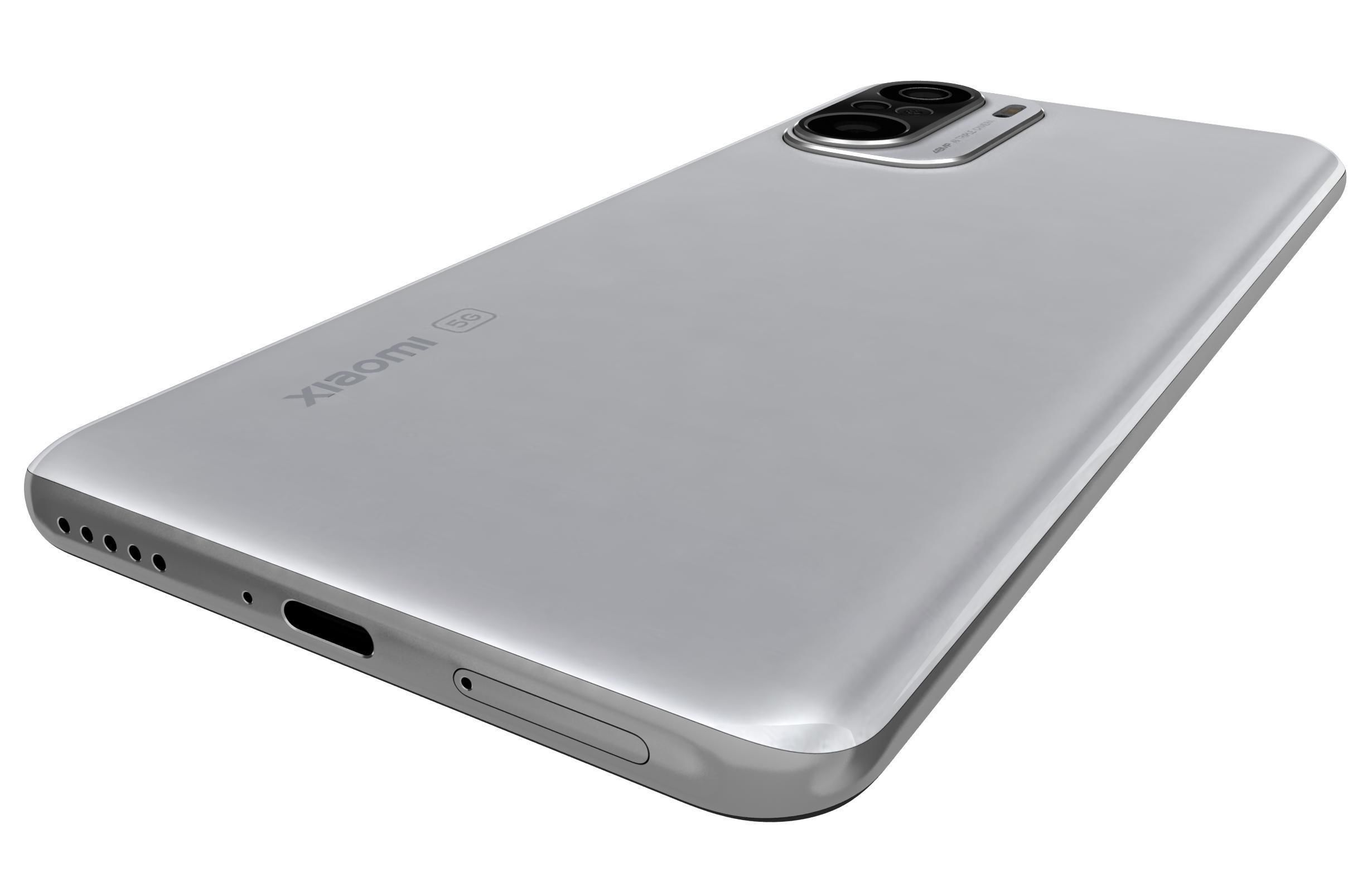 Xiaomi Mi 11X Lunar White 3D model_14