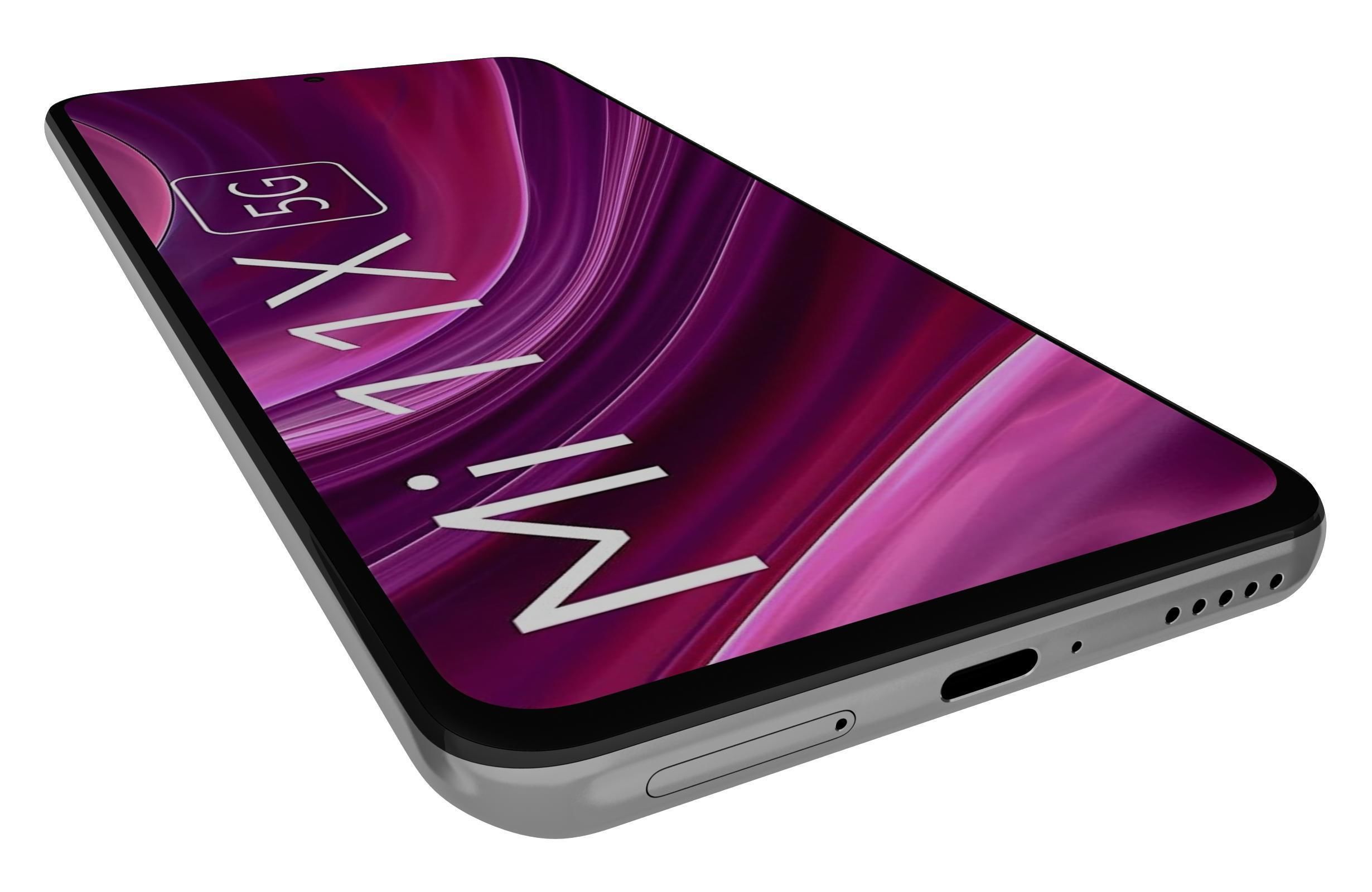 Xiaomi Mi 11X Lunar White 3D model_13