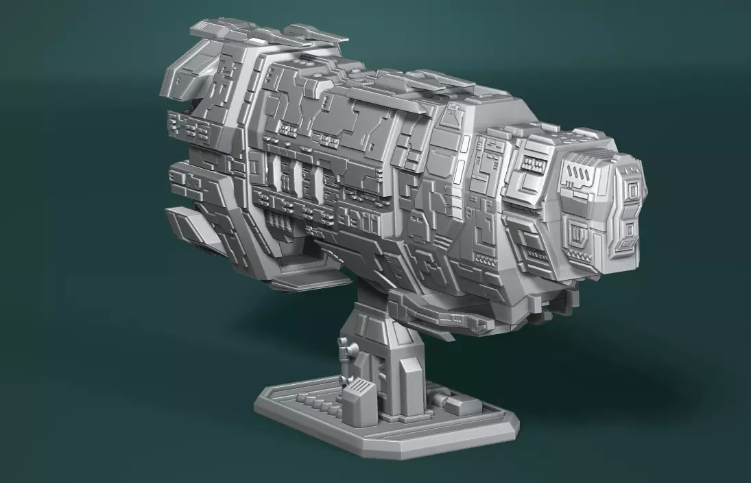 Marathon cruiser halo 3D print model